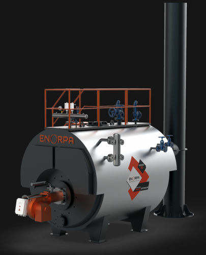 Caldaia a vapore - QUARTZ - Enorpa - a gas / a tubi di fumo / a tre giri