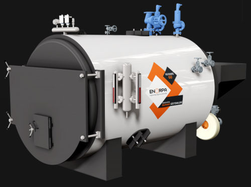 Caldaia a vapore - QUARTZ - Enorpa - a gas / a carbone / a tubi di fumo