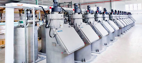 Decassettatrice verticale - ONGOAL TECHNOLOGY CO., LTD. - automatico / per alimentatore / svuota big bag