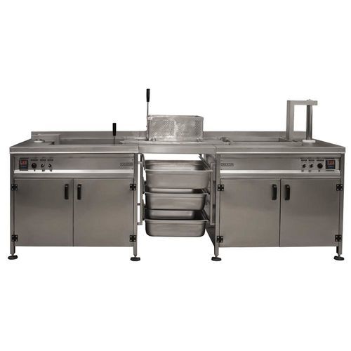 Friggitrice industriale deep-fat - Soguksan Ltd - in continuo / elettrica / automatica