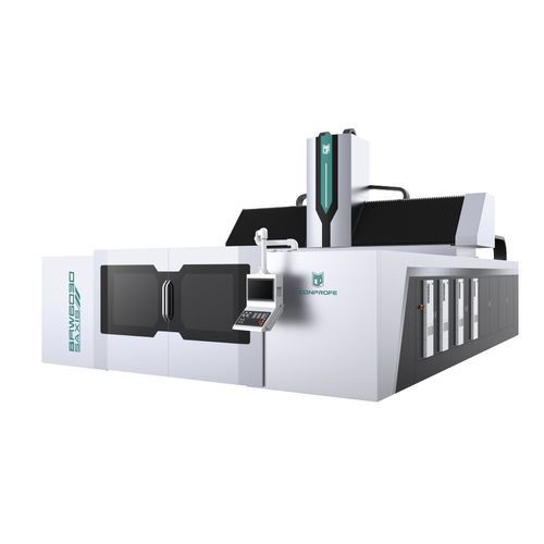 Centro di lavoro CNC 5 assi - BRW6030 - Conprofe - verticale / per vetro / per alluminio