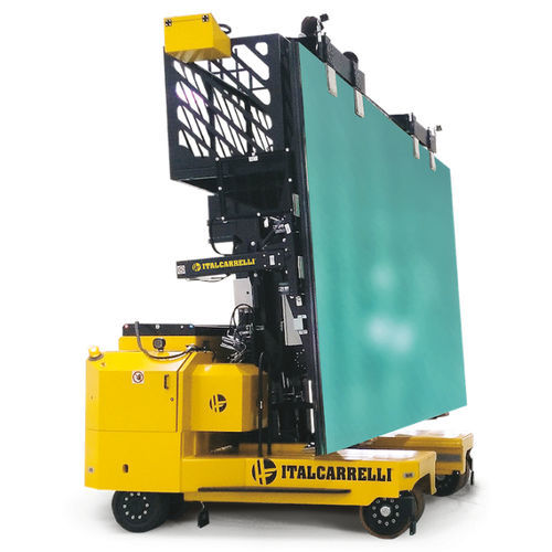 Carrello elevatore laterale con alimentazione a batteria - E4NL series - Italcarrelli - a guida automatica / per interno / da trasporto