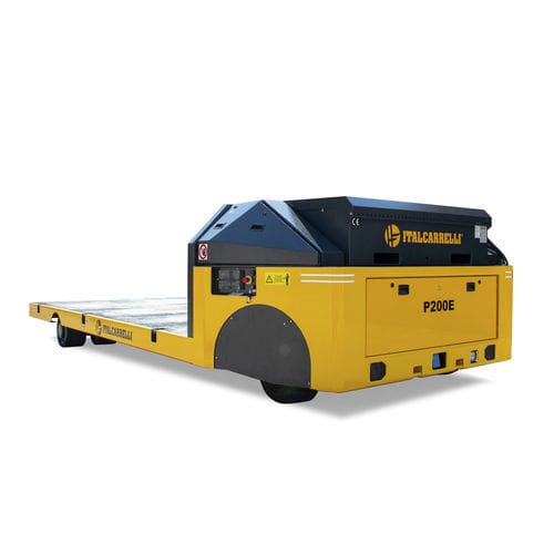 Carrello automotore a batteria - P200E - Italcarrelli - a 2 assi / bidirezionale / da interno