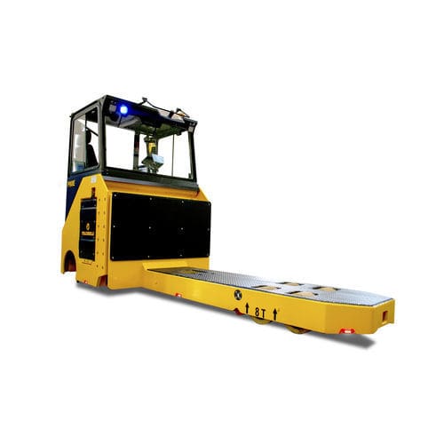 Trasportatore elettrico a 2 assi - P80E - Italcarrelli - bidirezionale / per uso in interni ed esterni / a ruota in Vulkollan®