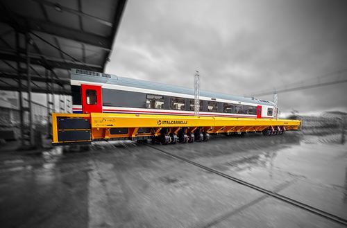 Stazione di trasferimento con alimentazione a batteria - PM900D - Italcarrelli - per carburante / mobile