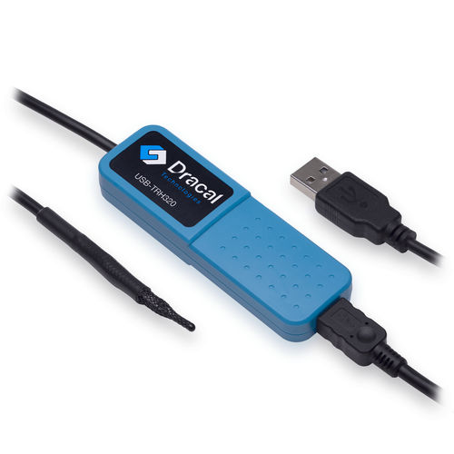 Sensore di temperatura e di umidità relativa - TRH320 - Dracal Technologies Inc. - mobile / USB / di precisione