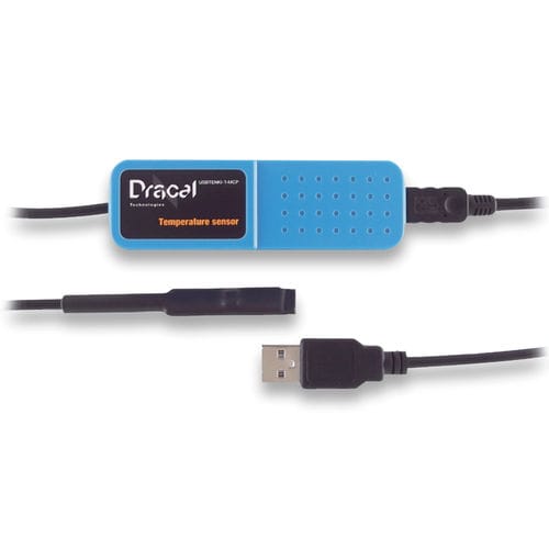 Sensore di temperatura a film sottile - TMP125 - Dracal Technologies Inc. - digitale / USB / per ingegneria di test e di processo