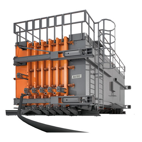 Cassaforma modulare - RATEC GmbH - a ripresa autosollevanti / di pareti / in acciaio