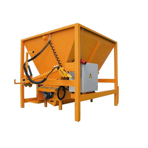 Benna per calcestruzzo conica - KBV - RATEC GmbH - con fondo apribile