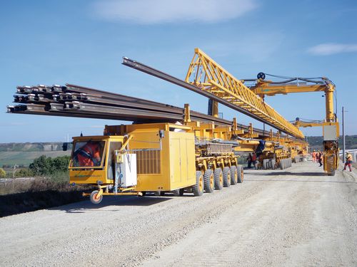 Carrello automotore a 6 assi - Tire Trolley 50 - Eden Tech Srl - per cantiere