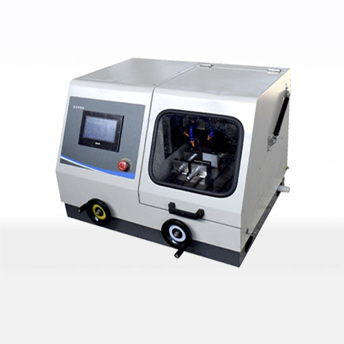 Macchina da taglio a lama rotativa - Q-80Z - Laizhou Lailuote Test Instrument Co., Ltd. - per metallo / di campioni / per metallografia