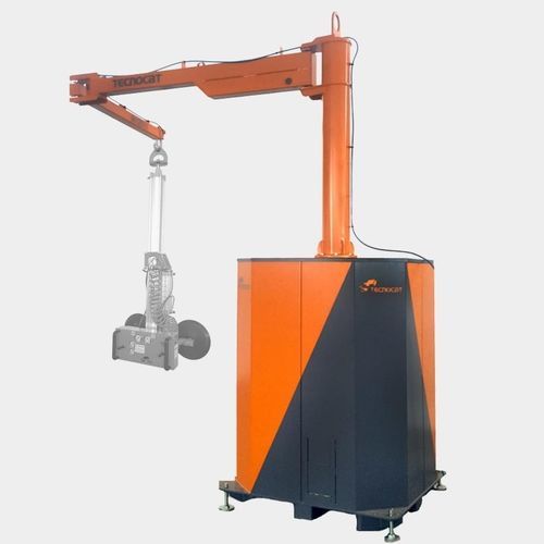 Gru a bandiera a colonna - CML-B4-250 - Tecnocat - 360° / articolata / di sollevamento