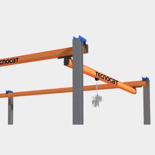 Carroponte monotrave - PLM series - Tecnocat - per carichi leggeri / manuale