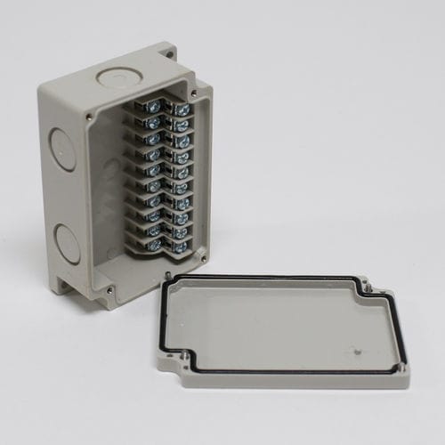 Scatola di derivazione su guida DIN - DS-PG-10P - DSE, Inc. - antifiamma / resistente al calore / IP67