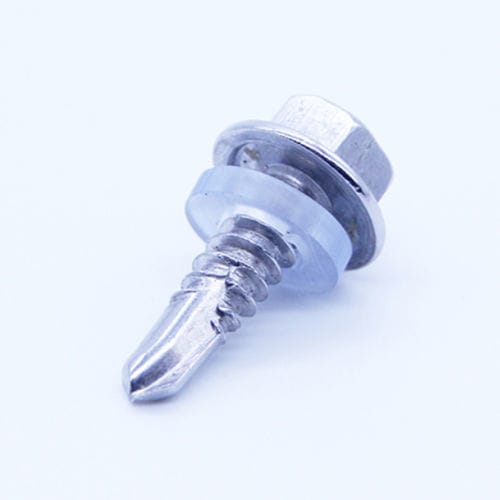 Vite a testa esagonale flangiata - Hebei Jinzuo Fasteners Co,.Ltd - con foro esagonale / in acciaio inossidabile / autoperforante