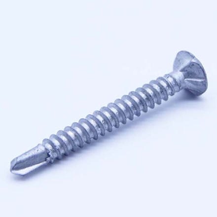 Vite a testa svasata - Hebei Jinzuo Fasteners Co,.Ltd - con impronta a croce Phillips / in acciaio inossidabile / autoperforante