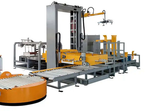 Pallettizzatore robotizzato - Jiangsu SinoPAK Machinery Co., Ltd. - per sacchi / per movimentazione / per bottiglie
