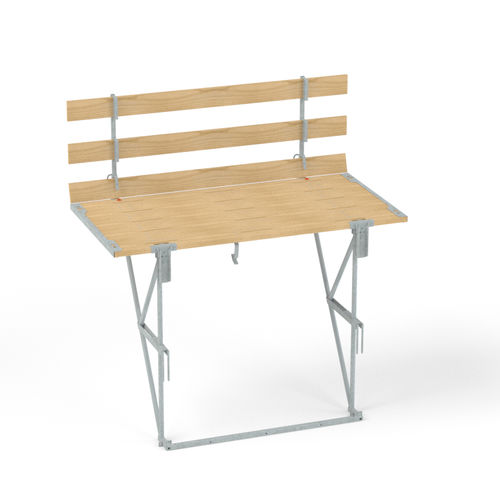 Piattaforma da lavoro - 3130 series - ROBUSTA-GAUKEL GmbH & Co. KG - per cantiere / per cassero / con parapetto di sicurezza