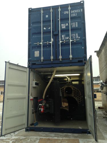 Sala caldaie containerizzata - Pelltech