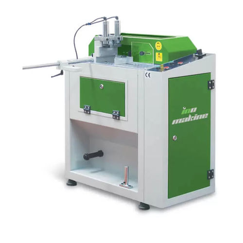 Intestatrice per alluminio - AS 411 - INO Machinery Inc. - per PVC / ad angolo variabile / pneumatica