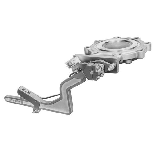 Valvola a farfalla - WSRR series  - Neles - manuale / a sede / per tubi flessibili