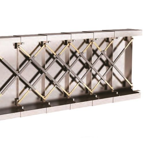 Protezione telescopica sincrona - SYNCHRO-TEL - PEI srl - a pantografo / per macchina utensile
