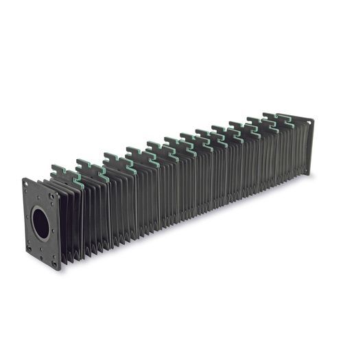 Soffietto di protezione rettangolare - PEI srl - a fisarmonica / per macchina / per macchina di taglio laser