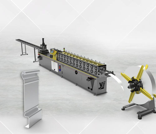 Profilatrice per profilati - YCLNAL - YCS YUCESAN PROFESYONEL MAKINE SİSTEMLERİ SAN LTD - controllata da PLC / con trasportatore a rulli