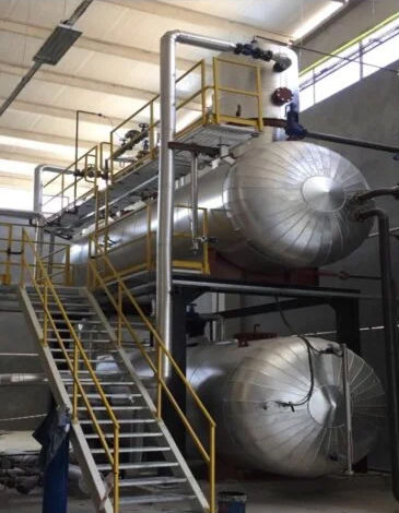 Serbatoio per macchinari per cartiere - ERALP KAZAN VE ENERJİ TEKNOLOJİLERİ - per macchinari per cartiere / per macchina per carta / pressurizzato