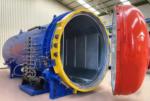 Autoclave per il vetro stratificato - ERALP KAZAN VE ENERJİ TEKNOLOJİLERİ - di processo / orizzontale