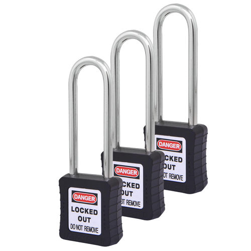 Lucchetto di sicurezza - LM-ULPP-LS-KD+MK3-BLK - Loto Master Inc.