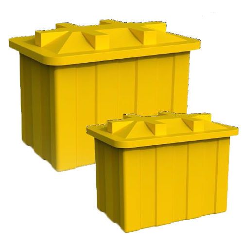 Cassetta in polipropilene - 47 series - Golden Fibra - per batterie usate / riciclabile