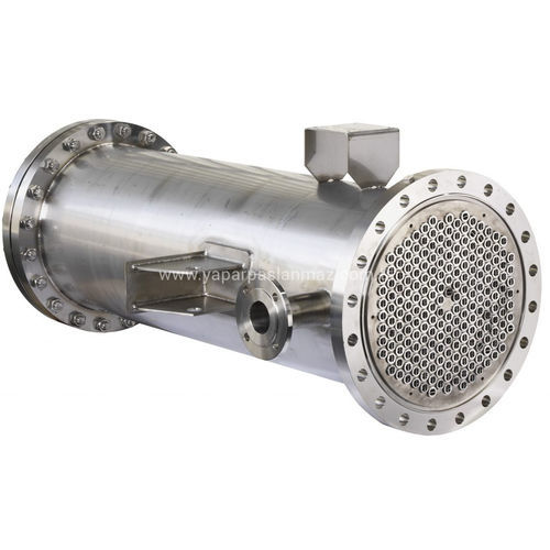 Scambiatore di calore tubolare - YAPAR MAKİNA A.Ş - acqua-acqua / ad uso industriale / di superficie