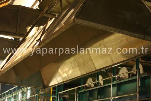 Cappa di aspirazione per montaggio a soffitto - YAPAR MAKİNA A.Ş