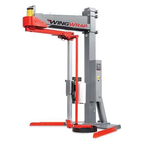 Macchina avvolgitrice a braccio rotante - Wingwrap MPS - pkg - semiautomatica / frenatura meccanica / per pallet