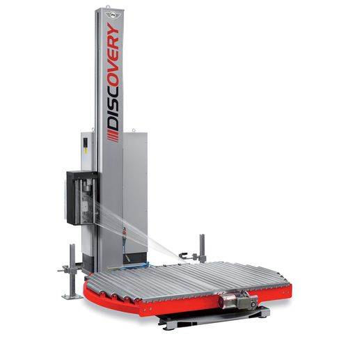 Macchina avvolgitrice a tavola rotante - Discovery-A - pkg - automatica / con freno elettromagnetico / per pallet