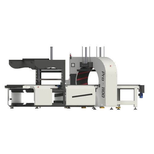 Macchina avvolgitrice orizzontale - PRO SERIES 1100W - DYNAWRAP - interamente automatica / per lavorazione di legno / per armadietto