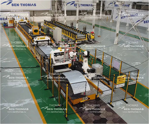 Linea di produzione per profilati - Thomas Machinery Manufacturing Co. Ltd. - per pannelli / automatica / per cantiere di costruzione