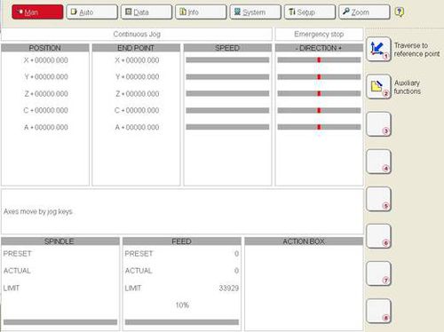 Software di controllo CNC - PA HMI - Power Automation