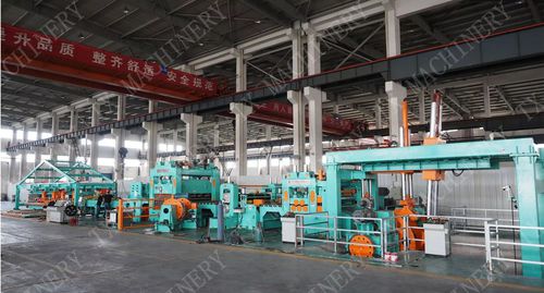 Linea di taglio trasversale con ghigliottina - CTL -  FOSHAN TE XIANG MACHINERY CO., LTD - per alluminio / per acciaio / per acciaio inossidabile