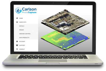 Software di elaborazione di immagini - Carlson Software - per topografia / 3D