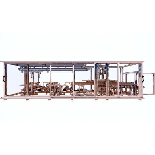Formatrice di cartoni automatica - Tecnimusa - a colla termofusibile / nastro adesivo / chiusura dal basso