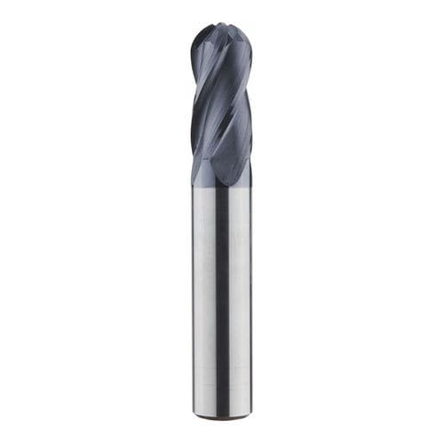 Fresa di testa semisferica - Eco-Line - KSKF Z4 Series - Karcan Cutting Tools - carburo solido / di finitura / di sgrossatura