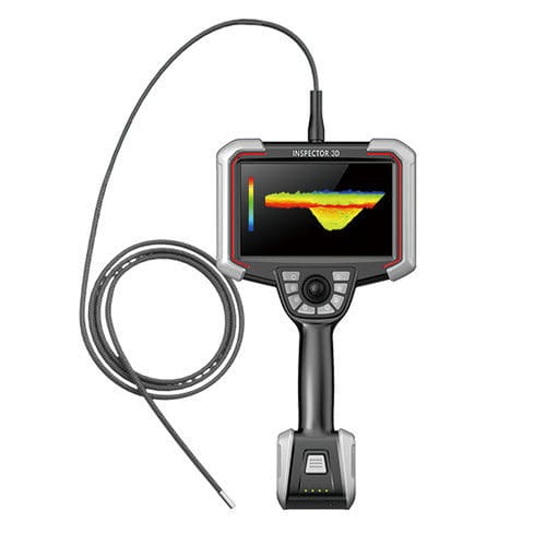 Video-endoscopio flessibile - Inspector 3D - RVI Infinity Innovation - per ispezione di canalizzazioni / per automobile / per tubi