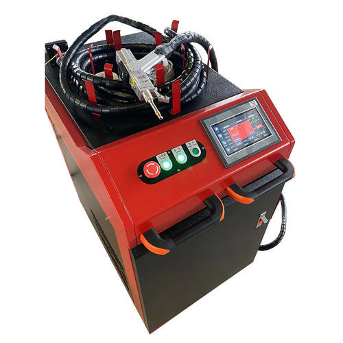 Macchina saldatrice laser a fibra - Anhui Zhongrui Machine Manufacturing Co., Ltd. - semiautomatica / per metallo / ad alta velocità