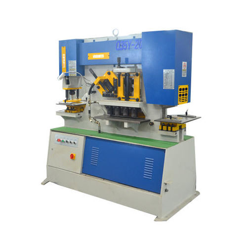 Punzonatrice-cesoia semiautomatica - Q35-16 - Anhui Zhongrui Machine Manufacturing Co., Ltd. - idraulica / per barre / per lamiere