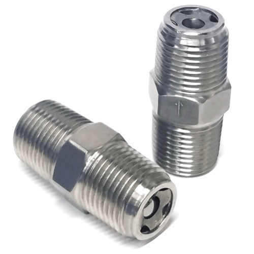 Valvola di ritegno a sfera - A0010-1-1 series - JAECO Fluid Systems - per acqua / maschio-maschio / di disintasamento