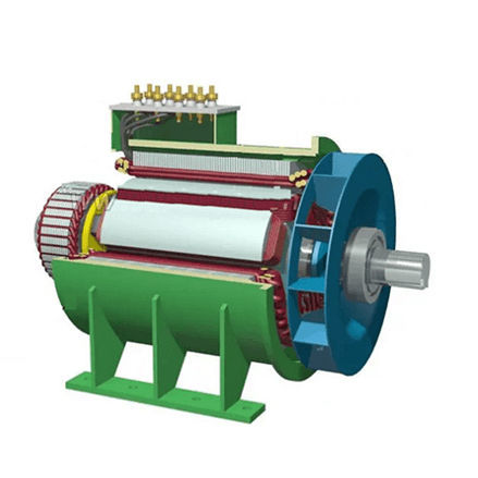 Generatore sincrono - Elom Motor - AVR / ad alta tensione / compatto