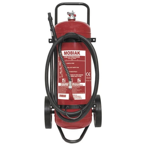 Estintore a base di polvere secca - MBK17-500PA-EXT-VR - MOBIAK - su ruota