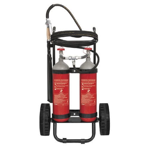Estintore a gas (CO2) - MBK15-536-A0D - MOBIAK - su ruota